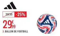 Intersport Ballon de football aanbieding