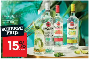 Sligro Bacardi Rum aanbieding