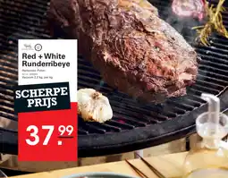 Sligro Red + White Runderribeye aanbieding