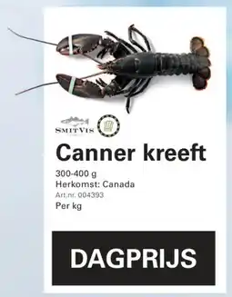 Sligro Canner kreeft aanbieding