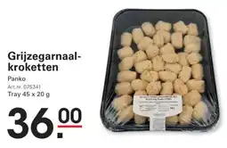 Grijze Garnaalkroketten