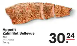 Sligro Appetit Zalmfilet Bellevue aanbieding