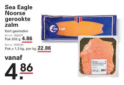 Sligro Sea Eagle Noorse gerookte zalm aanbieding