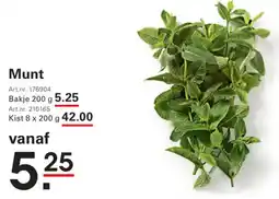 Sligro Munt aanbieding