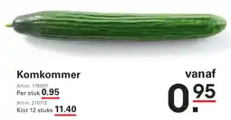 Sligro Komkommer aanbieding