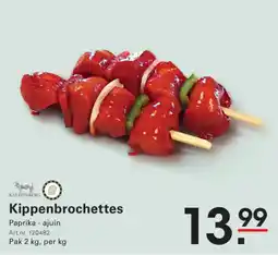 Sligro Kippenbrochettes aanbieding