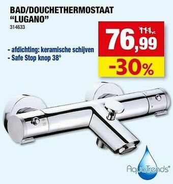 Hubo Bad-douchethermostaat lugano aanbieding