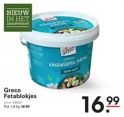 Sligro Greco Fetablokjes aanbieding
