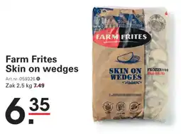 Sligro Farm Frites Skin on wedges aanbieding