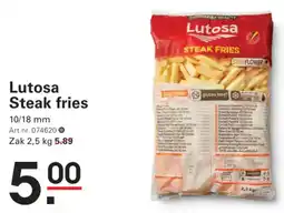 Sligro Lutosa Steak fries aanbieding