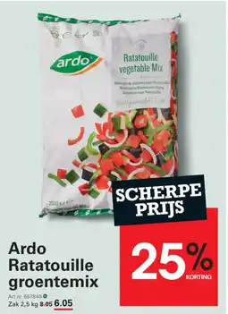 Sligro Ardo Ratatouille groentemix aanbieding