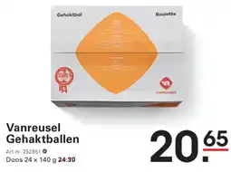 Sligro Vanreusel Gehaktballen aanbieding