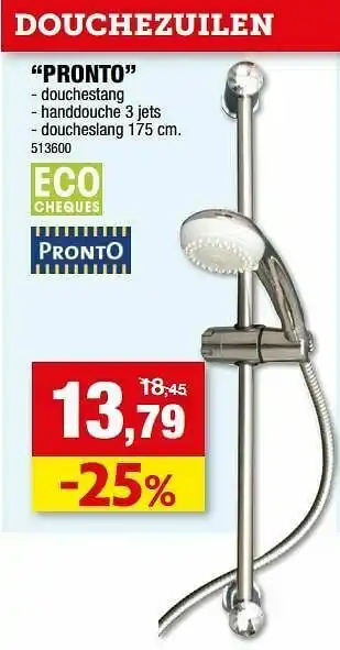 Hubo Douchezuilen pronto aanbieding