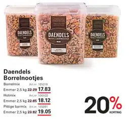 Sligro Daendels Borrelnootjes Borrelmix aanbieding