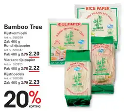 Sligro Bamboo Tree Rijstvermicelli aanbieding