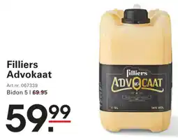 Sligro Filliers Advokaat aanbieding