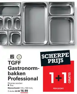 Sligro TGFF Gastronorm- bakken Professional aanbieding