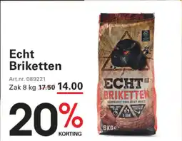 Sligro Echt Briketten aanbieding