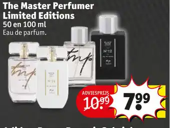 Kruidvat The Master Perfumer Limited Editions 100ml aanbieding