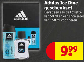 Kruidvat Adidas Ice Dive geschenkset aanbieding