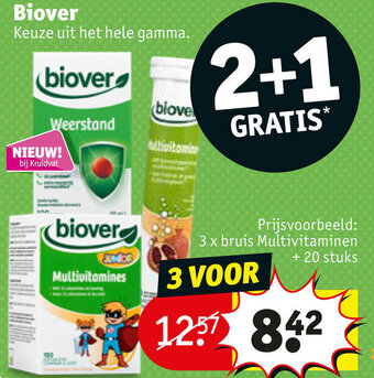 Kruidvat Biover aanbieding