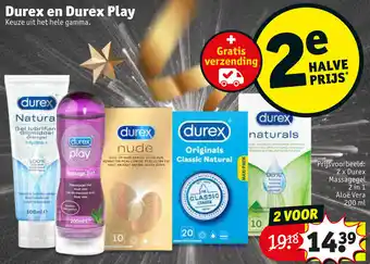 Kruidvat Durex en Durex Play 200ml aanbieding