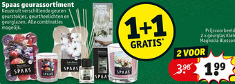 Kruidvat Spaas geurassortiment aanbieding