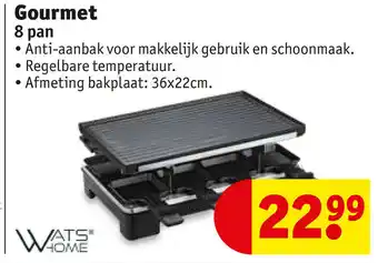 Kruidvat Gourmet 8 pan aanbieding
