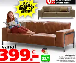 Seats and Sofas Model bellagio aanbieding