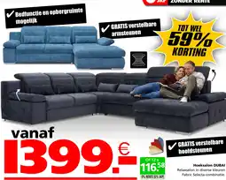 Seats and Sofas Dubai hoeksalon aanbieding