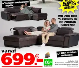 Seats and Sofas Edge hoeksalon aanbieding