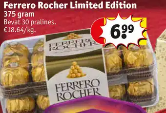 Kruidvat Ferrero Rocher Limited Edition 375g aanbieding