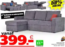 Seats and Sofas Lily hoeksalon aanbieding