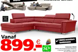 Seats and Sofas Vegas hoeksalon aanbieding