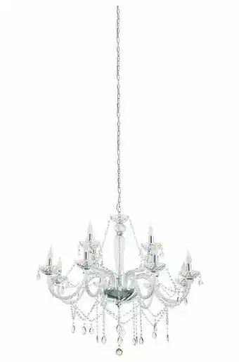 Zelfbouwmarkt Eglo Basilano 1 - Hanglamp/luster - E14 - 12x40w - Chroom aanbieding
