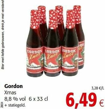 Colruyt Gordon xmas aanbieding