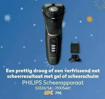 Krëfel Philips scheerapparaat s3333-54 aanbieding
