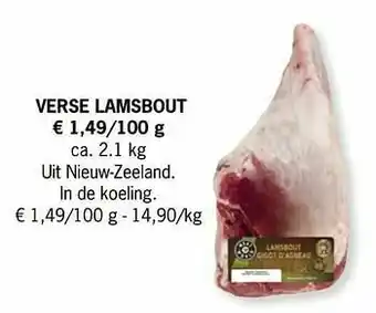 Lidl Verse lamsbout aanbieding