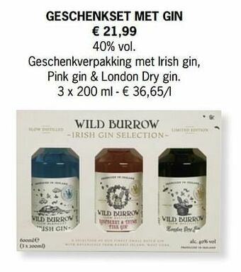 Geschenkset met gin