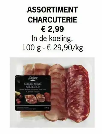 Lidl Assortiment charcuterie aanbieding