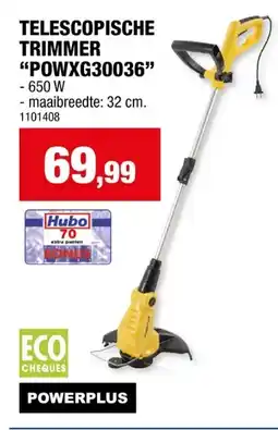 Hubo TELESCOPISCHE TRIMMERcPOWXG30036 aanbieding