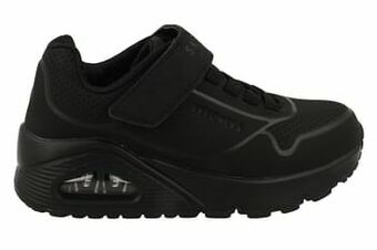 Berca Shoes Skechers Sneaker Laag Jongens Maat 27/36 Trend Clean Black - Zwart aanbieding