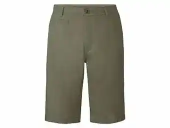 Lidl LIVERGY® Short van een linnenmix (48, olijf) aanbieding