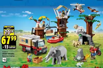 ToyChamp LEGO CITY Wildlife Rescue camp 60307 aanbieding