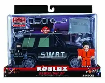 Roblox Jailbreak SWAT Unit voertuig met 2 figuren
