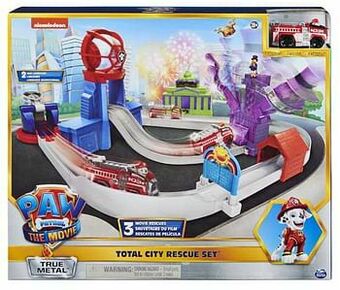 ToyChamp PAW Patrol the Movie True Metal Total City Rescue aanbieding