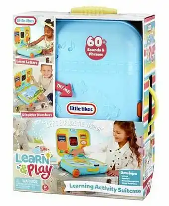 ToyChamp Little Tikes Activiteitenkoffer - Leren aanbieding
