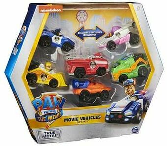 ToyChamp PAW Patrol the Movie True Metal 6-pack aanbieding