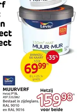 Brico Levis Muurverf aanbieding
