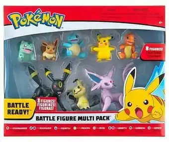 ToyChamp Pokemon Battle figuren multipack 8-pack Wave 6 aanbieding